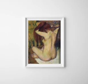 Plakat do pokoju Degas Kobieta czesająca włosy - Plakaty - miniaturka - grafika 1