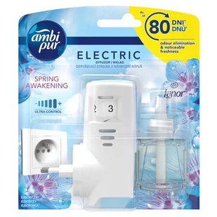 Ambi pur Spring Awakening Lenor 20ML Zapas + Urządzenie - Odświeżacze powietrza - miniaturka - grafika 1