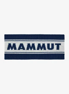 Opaska sportowa na głowę Mammut Peaks Headband - deep ice/white - Czapki i chusty sportowe męskie - miniaturka - grafika 1