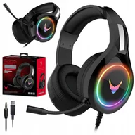 Słuchawki - Varr VH6060 Czarne (VH6060B) - miniaturka - grafika 1