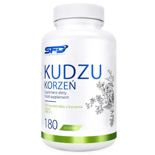 SFD Kudzu Korzeń, 180 tabletek - Suplementy naturalne - miniaturka - grafika 1