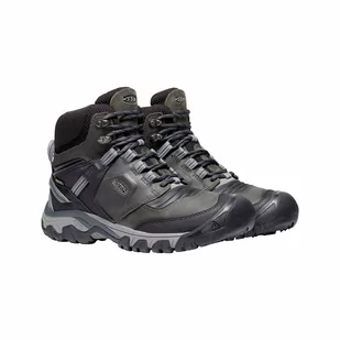 Buty trekkingowe męskie KEEN RIDGE FLEX MID WP-48 - Buty trekkingowe męskie - miniaturka - grafika 1