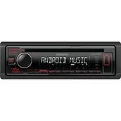 Radia samochodowe - Radio z odtwarzaczem CD KENWOOD KDC-130UR Czarne - miniaturka - grafika 1