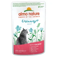 Mokra karma dla kotów - Almo Nature Holistic Urinary Help - Z łososiem (6 x 70 g) - miniaturka - grafika 1