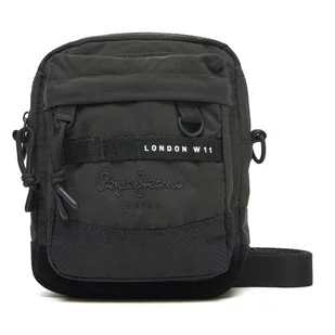 Saszetka Pepe Jeans Heich Bristol PM030874 Czarny - Torby męskie - miniaturka - grafika 1
