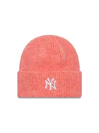 Czapki damskie - New Era Czapka Wide Cuff Bean 60565261 Różowy - miniaturka - grafika 1