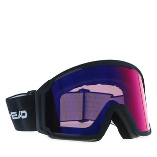 Gogle Head Neves Pro 5K Red Black 391514 Czarny - Gogle narciarskie - miniaturka - grafika 1
