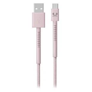 Kabel USB-A - USB Typ-C FRESH N REBEL 2.0 m Różowy - Kable USB - miniaturka - grafika 1