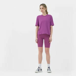 Damska koszulka treningowa CALVIN KLEIN WOMEN 00GWS3K104 - różowa - Calvin Klein - Koszulki sportowe damskie - miniaturka - grafika 1