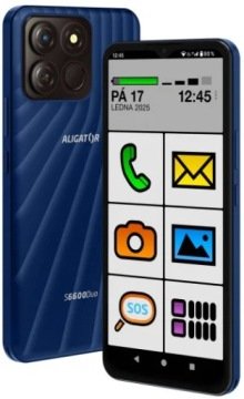 Aligator S6600 Senior 4/64GB Niebieski