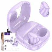 Słuchawki - HOCO TWS EQ13 Fioletowe - miniaturka - grafika 1