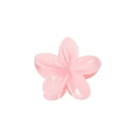 Pozostałe akcesoria fryzjerskie - Ecarla Spinka do włosów klamra kwiat Jasno Różowa - miniaturka - grafika 1