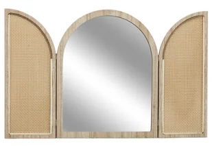 Lustro LUMERA z rattanowymi żaluzjami - Lustra - miniaturka - grafika 1