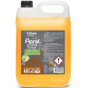 Clinex Floral Breeze - płyn do mycia podłóg 5l - Środki do podłóg i mebli - miniaturka - grafika 1