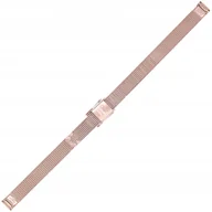 Akcesoria do zegarków - Bransoleta do zegarka damskiego Pacific M4 - siatka HQ - różowe złoto 12mm - miniaturka - grafika 1