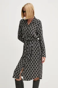 Joop! sukienka kolor czarny mini rozkloszowana 30043989 - Sukienki - miniaturka - grafika 1