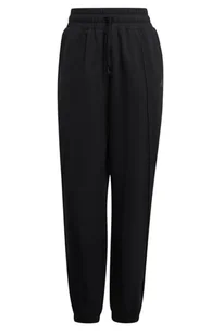 Spodnie damskie Adidas Hyperglam Fleece dresowe czarny-S - Spodnie damskie - miniaturka - grafika 1