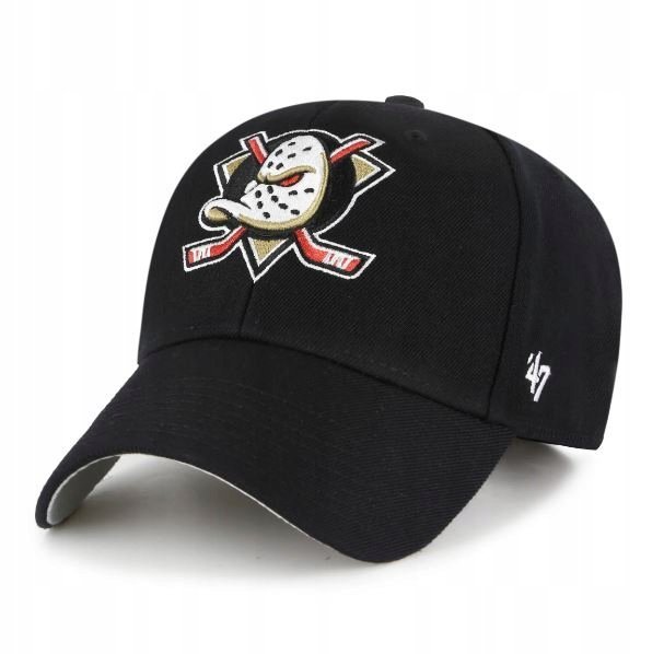 47 Brand czapka z daszkiem NHL Anaheim Ducks czarny rozmiar uniwersalny