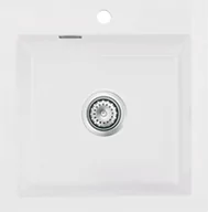 Zlewozmywaki - Zlew SystemCeram MERA 51 POLAR 13 (biały mat) (50010113) - miniaturka - grafika 1