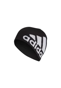 adidas Cold.rdy Big Logo Beanie, czarny/biały, XS - Moda i Uroda OUTLET - miniaturka - grafika 1
