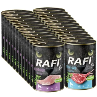 RAFI Cat Adult Sterilised Mix Smaków 24x400g - Mokra karma dla kotów - miniaturka - grafika 1