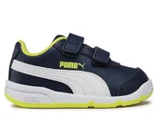 Buty dla chłopców - Buty dziecięce Puma 19252323 STEPFLEEX 2 SL VE V INF Niebieskie - miniaturka - grafika 1