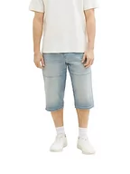 Spodenki damskie - TOM TAILOR Męskie 1036295 bermudy dżinsowe szorty, 10161-Light Stone Blue Grey Denim, 36, 10161 - Light Stone Blue Grey Denim, 36 - miniaturka - grafika 1