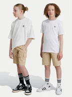 Spodenki damskie - adidas Szorty sportowe IX7598 Beżowy Regular Fit - miniaturka - grafika 1