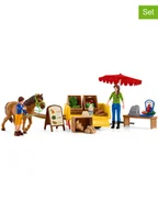 Zabawki kreatywne - Schleich 39-częściowy zestaw "Sunny Day Mobile Farm Station" - 3+ - miniaturka - grafika 1