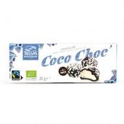 Bombonierki i czekoladki - Belvas Czekoladki belgijskie z nadzieniem kokosowym fair trade bezglutenowe 35 g Bio - miniaturka - grafika 1