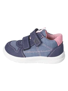 PEPINO Sneakersy w kolorze granatowo-jasnoróżowym - Buty dla dziewczynek - miniaturka - grafika 1
