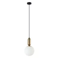 Lampy sufitowe - Italux Nowoczesna lampa wisząca ALDEVA M E27 wys.120 cm brąz antyczny PND-02340-1M-BRO - miniaturka - grafika 1
