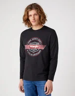 Bluzy męskie - Męski longsleeve Wrangler AMERICANA TEE 3XL - miniaturka - grafika 1