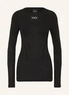 Koszulki i topy damskie - X-Bionic Koszulka Funkcyjna Symbio Merino Z Wełny Merino schwarz - X-BIONIC - miniaturka - grafika 1