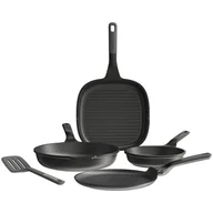 Zestawy garnków i patelni - Zestaw patelni BERGHOFF Leo Stone+ (5 elementów) - miniaturka - grafika 1