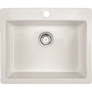 Zlewozmywak SONRA Makara 60 Crystal White 58 - Zlewozmywaki - miniaturka - grafika 1