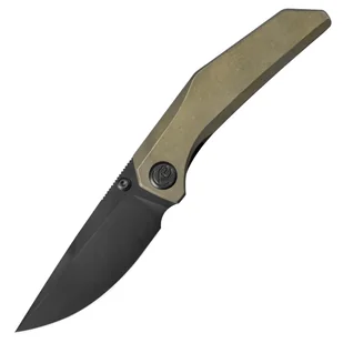 KUBEY Eclipse Black DLC Ostrze M390 Brązowy Integralny Tytanowy Framelock KB417B - Scyzoryki - miniaturka - grafika 1