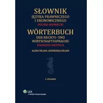 Wolters Kluwer Kilian Agnieszka, Kilian Alina Słownik języka prawniczego i ekonomicznego Polsko-niemiecki - Słowniki języków obcych - miniaturka - grafika 1