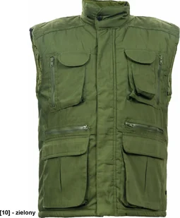 CERVA DAVIDA - wodoodporna, ocieplana kamizelka z wysokim kołnierzem - czarny XL - Odzież robocza - miniaturka - grafika 1