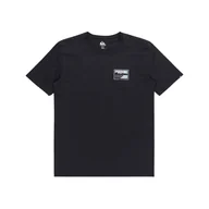Koszulki męskie - Męska Koszulka z krótkim rękawem QUIKSILVER LAND AND SEA SS EQYZT07669-KTP0 – Granatowy - miniaturka - grafika 1