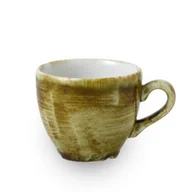 Filiżanki - Churchill FILIŻANKA DO ESSPRESSO STONECAST PLUME GREEN 100 ml BEZ SPODKA PORCELANA CHURCHILL ZIELONA - miniaturka - grafika 1