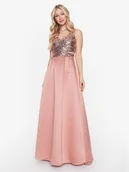 Sukienki - Rinascimento Sukienka wieczorowa CFC0112832003 Różowy Regular Fit - miniaturka - grafika 1