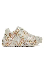 Buty dla dziewczynek - Skechers Sneakersy Uno Lite - Metallic 314067L/NTMT Biały - miniaturka - grafika 1