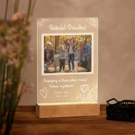 Ramki na zdjęcia - Lampka ramka L z wydrukiem na szkle akrylowym i podświetleniem LED - miniaturka - grafika 1