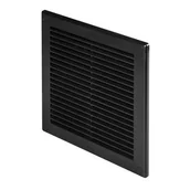 Kratki wentylacyjne - Kratka wentylacyjna TRU 140x210 TRU4CZ czarna - miniaturka - grafika 1