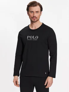 Polo Ralph Lauren Longsleeve 714899614004 Czarny Regular Fit - Koszulki męskie - miniaturka - grafika 1