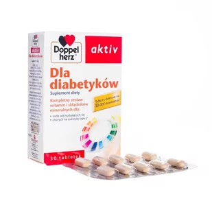 Queisser Pharma Doppelherz Aktiv Dla Diabetyków 30 szt. - Leki dla diabetyków - miniaturka - grafika 1