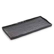 Talerze - Revol Talerz Revol Black Moon 30x14 cm - miniaturka - grafika 1