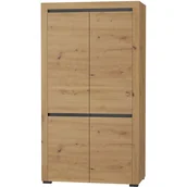 Szafy - Szafa RRS-1 Arizona Restol Dąb Artisan, Antracyt - miniaturka - grafika 1