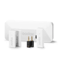 Kamery cyfrowe - akcesoria - Godox MoveLink Mini LT (Lightning) Kit 2 (Biały) system bezprzewodowy 2,4 GHz - miniaturka - grafika 1